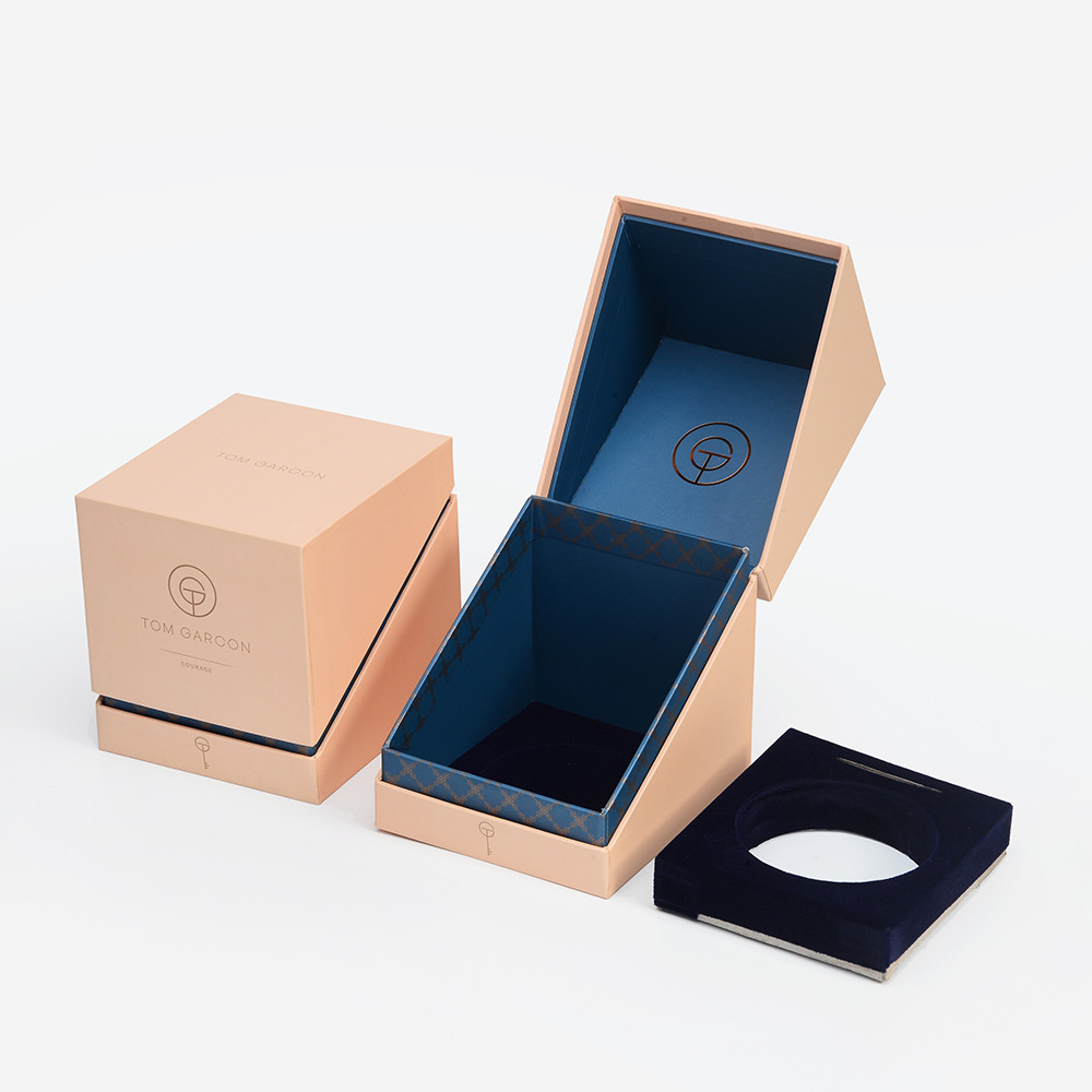 Glass Jar 128gsm C2S Artpaper Cardboard Gift Box For Aroma Candle