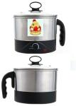 Glass Lid Multifunction Electric Pot Seamless Welding Waterproof High Strength