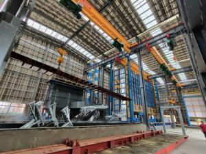 Quality Hot Dip Galvanizing Energy Saving Enclosures On The Furnace Enclosures Fixed Hood Above Zinc Kettle For Turnkey Project wholesale