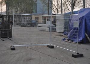 Quality Construction Removable Temporary Fencing , Temporary Chain Link Fence Panels wholesale