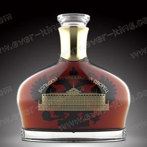 Quality OEM 750 ML Super Flint Brandy Glass Bottle wholesale