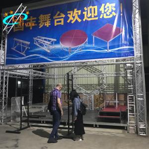 Quality 4m Length Aluminum Spigot Truss For Convention Center Display wholesale
