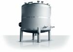 1500L Ethanol Cooling Dimple Jacketed Vessel