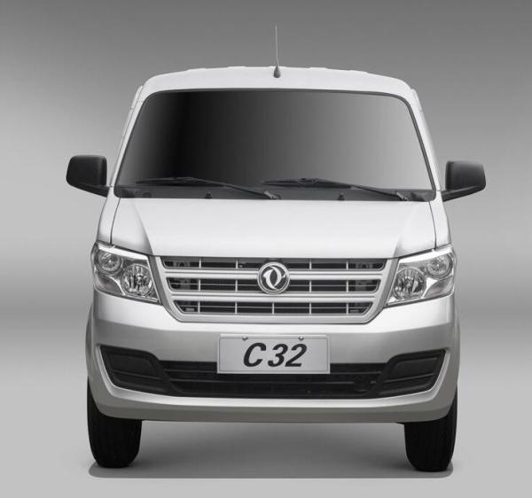 C32 Double Cabin Mini Cargo Truck 2 Seat With Capacity 800 KG 1200cc Engine