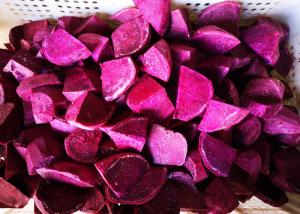 Quality No Rotten IQF Frozen Steamed Sweet Purple Potatoes wholesale