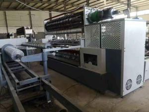 Quality Easy Installation 2.4 Meters 75mm Fixed Knot Fence Machine , Wire Net Making Machine wholesale