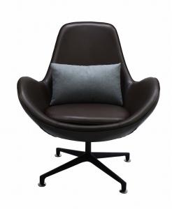 Quality Modern Leisure Armchair Leather Swivel Armchair For Home Office wholesale
