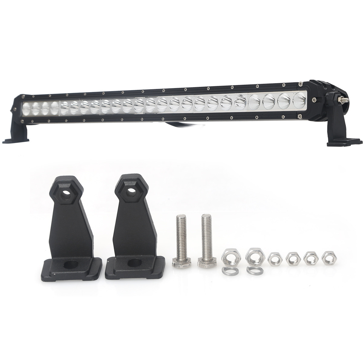 F Style 120W 5W CREE LED LIGHT BAR 6000K 10-30V Spot beam, Flood Beam, Combo Beam