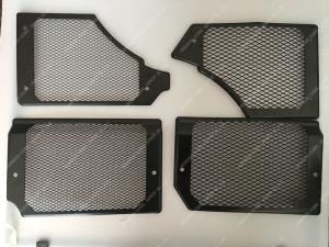Quality RT120 Kubota Engine Parts , Diesel Engine radiators net black color wholesale
