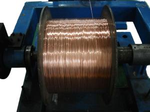 Quality CATV Cable Inner Conductor , High Tensile Strength 25% CCS Coaxial Conductor wholesale
