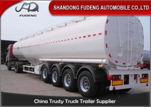 Quality Oil Tanker Crude Oil Tank Trailer Fuel/petroleum 45000l Steel Fuel Tanker Semi Trailer wholesale