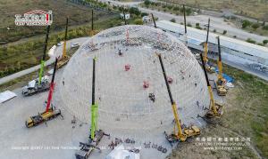 Quality Amazing 60m Diameter Geodesic Dome Tents Strcuture For Big Show wholesale