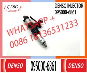 China denso 095000-6861 car engine parts injector 095000-6861 , denso 095000-6860 diesel injector rail on sale