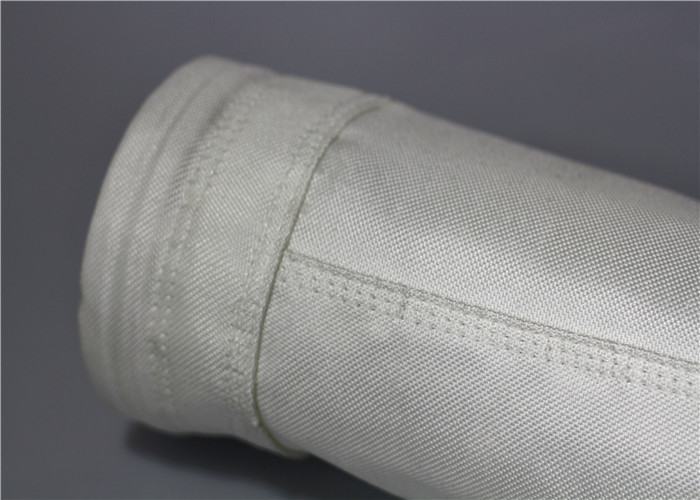 PTFE Treatment Fiberglass Filter Bag Sound Absorption Shock Proof 0.3-0.5mm Thick