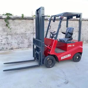 Quality 1 Ton 4 Wheel Counterbalance Forklift Lead Acid And Lithium Batteries wholesale