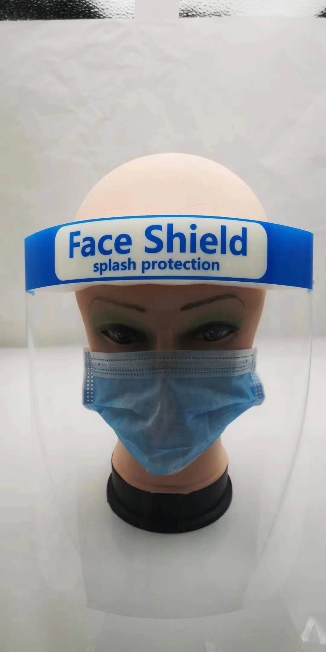 face+ shield mask with plastic shield visors disposable protection face shield