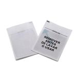 Cut off from clothes after paid RF eas soft label luxury clothes label with