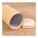 Waterproof Kraft Round Paper Tube Box Cardboard Paper Cylinder Container For Tea