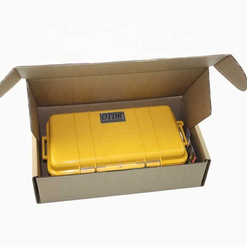 SC/APC-LC/UPC 2km Fiber Optic OTDR Launch Cable Box 1310/1550nm Fiber Rings