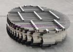 245mm Height Ss304 Corrugated Plate Vane Pack Mist Eliminator