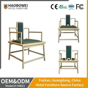 Quality Chinese Style Durable Solid Ash Wood Chair Living Room Bedroom Hotel Furniture wholesale