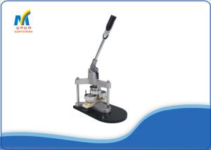 Quality CE Solid Steel Manual Badge Making Machine With 58MM / 44MM Size Mould wholesale