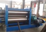 PLC Control Sheet Flattening Machine , 7.5KW Blue Sheet Leveling Machine