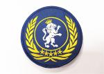 Event Embroidered Badges Patch Overlock For Uniform / Shoes / Caps