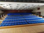 Cold Rolled Steel Folding Bleacher Seats / Theatre Retractable Tiered Seating