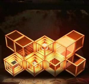 Quality LED Diamond DJ Booth Full Color Led Screen Sphere Arc Globe LED Screen 700w wholesale