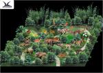 New Outdoor Professional Animatronic Life Size Dinosaur Theme Park Design