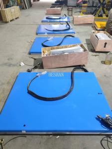 Quality Hydraulic Low Profile Scissor Lift Table 2000kg Electric Lift Platform wholesale