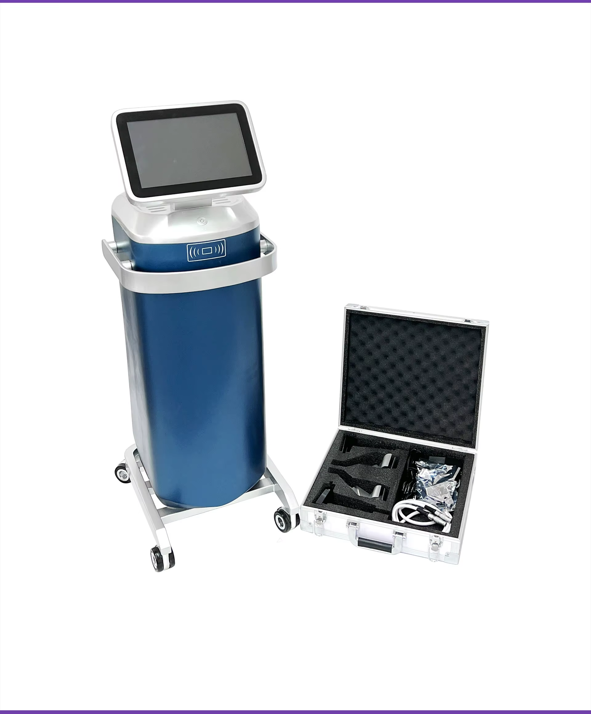 300W Skin Care Machine Standing Fractional RF Microneedle Machine 4MHz