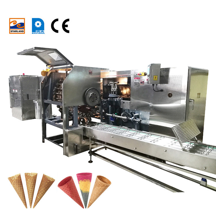 SS Automatic Biscuit Making Machine 10kg / Hour Gas Consumption