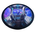 Customized Personalized Round Electronic Smart Digital Makeup Mirror with
