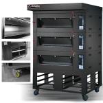 Capacity Electric Baking Equipment 6-Tray Commercial Oven 20.7kw Power 380V 50HZ