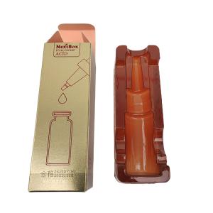 Quality Foldable Cardboard Packing Boxes Kraft Custom With Gold Foil wholesale