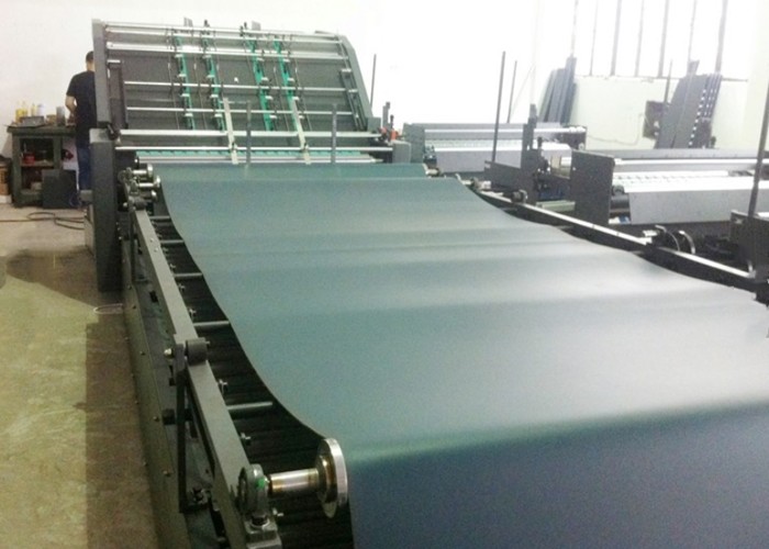 Corrugated Paper Flute Laminator Machine Semi Automatic Type CE Certificated