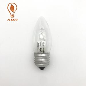 Quality C35 Halogen Filament Bulb , 18W 28W Edison ECO Halogen Bulb 220V 240V wholesale