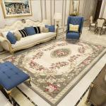Persian Pattern Polyester Fiber Living Room Floor Carpet Stripping Special Style