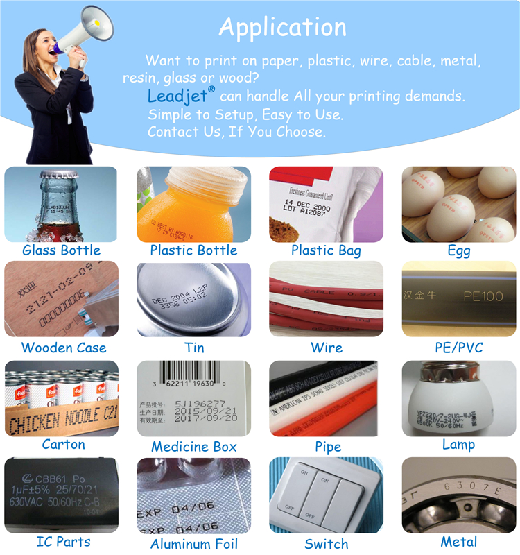 20mm S610 Inkjet Date Code Printer , Small Character Inkjet Printer For Pipe Industry