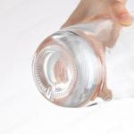 Glass Round Vodka Liquor Bottle 500ml 700ml 750ml For Top Notch Wine
