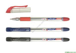 Quality fashion style office stationery pen,cap style stationery ball pen wholesale