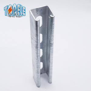 Quality Plain 3mtr Unistrut Channel 41 X 41MM 41 X 21MM wholesale