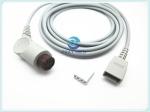 12 Pin Invasive Blood Pressure Cable TPU Cable Material 4.0mm Diameter