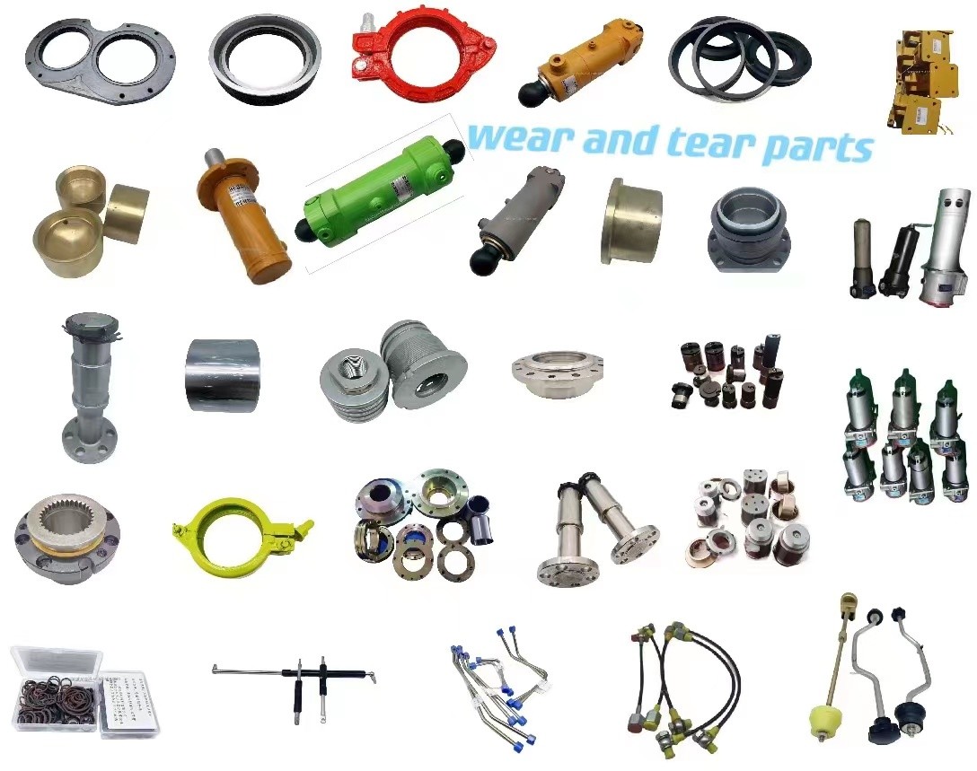 PUMP GLASSES WEAR RESISTANCE PLATE PUTZMEISTER 180 GLASS PLATES Concrete Pump Truck Parts