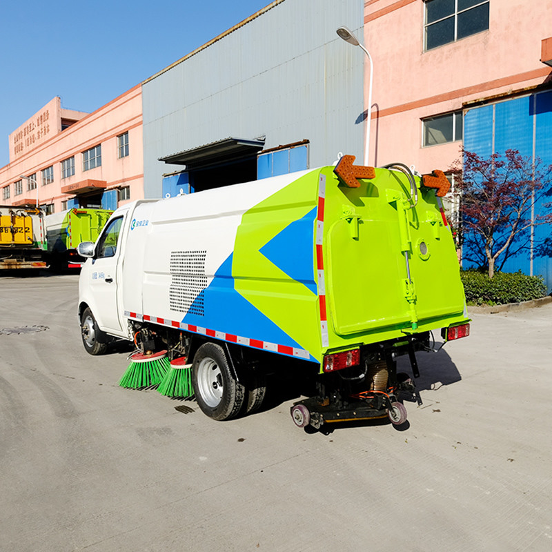 Powerful Street Sweeper Vehicle Municipal Electric Road Sweeper High Speed