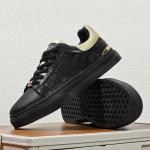 New Genuine Leather Upper Rubber Soles Men'S Shoes White Shoes Height-Increasing