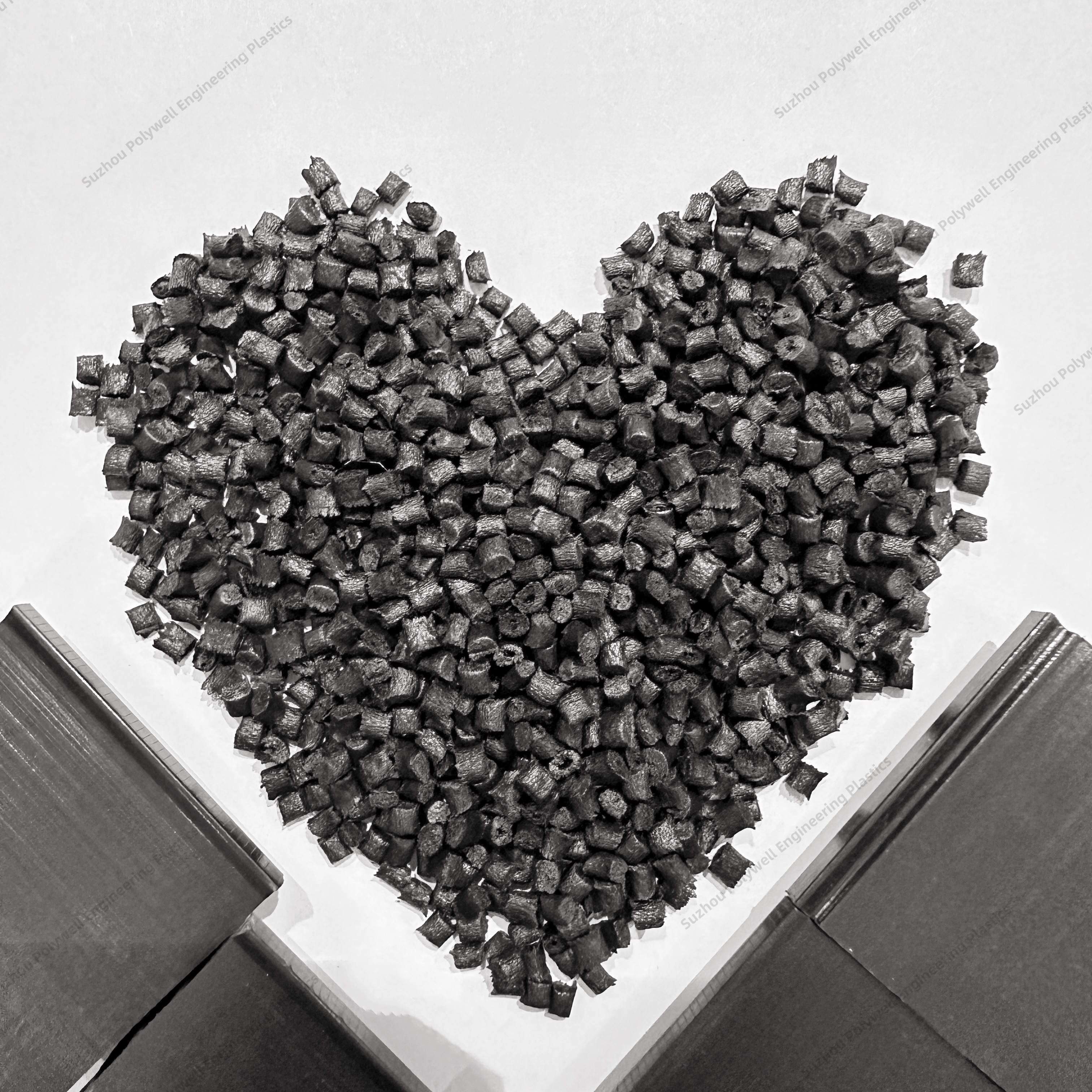 PA66 GF25 Nylon Recycled Plastic Granules Customized Flame Retardant Polyamide Pellets for Thermal Break Strips