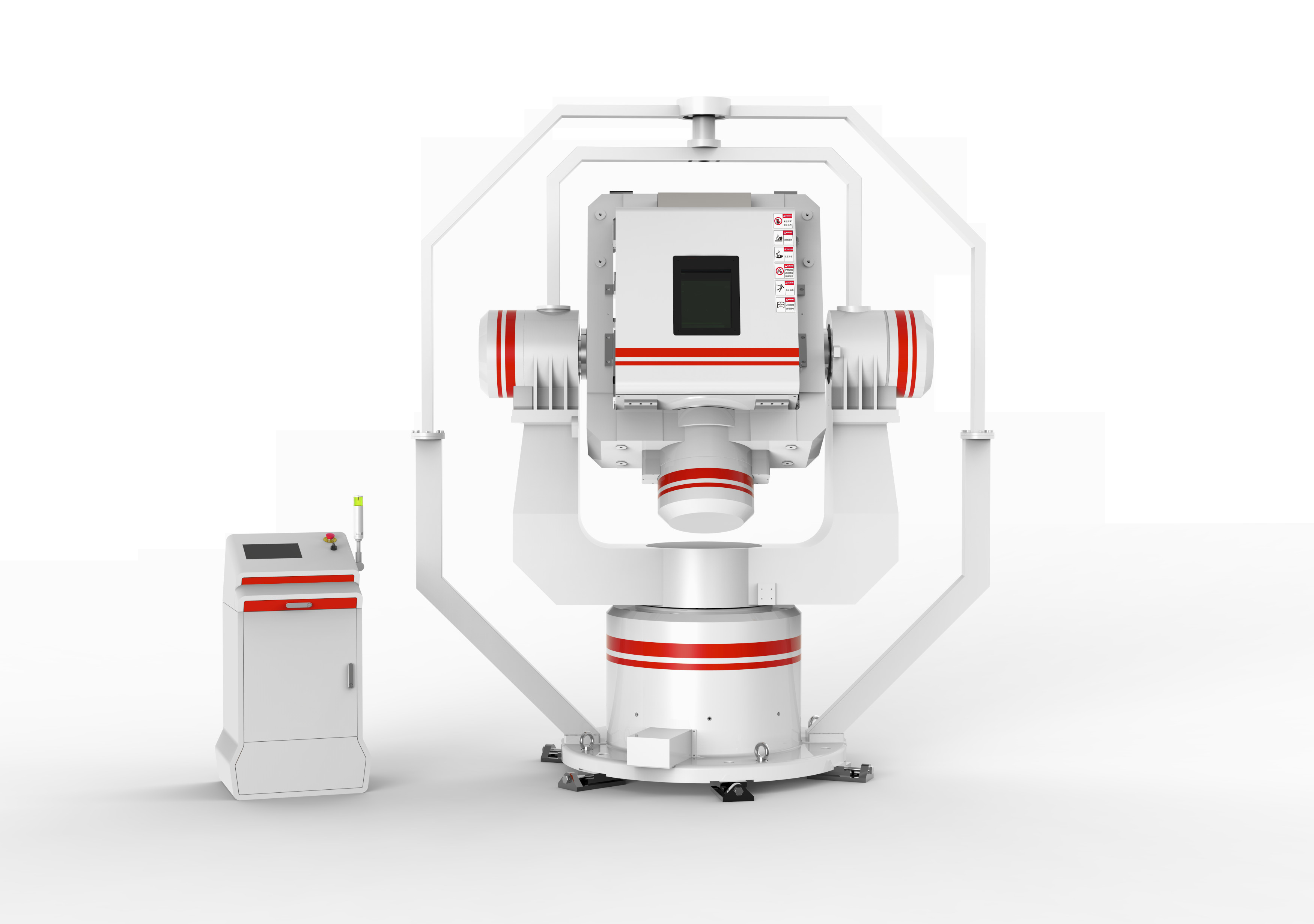 Three-Axis Test Turntable with High Load Capacity for Gyro Calibration and Testing